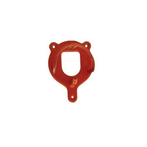 Metal Bridle Holder - Red