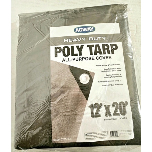 HEAVY DUTY TARP 12'X20'