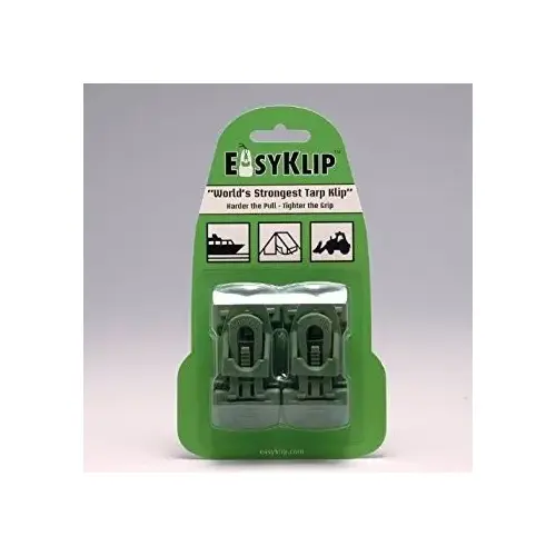 Store Solutions LLC 23300341 Easyklip Midi Tarp Clips Green