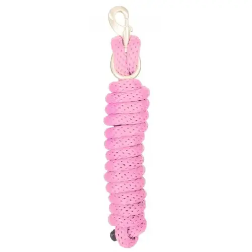 8-FT TOUGH-1 POLY LEAD W/ REPLACEABLE BOLT SNAP - PINK