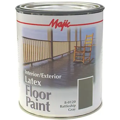 Majic Latex Floor Battleship Gray Gallon 8-0120-1