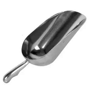 Thunder Group ALTWSC085 Round Aluminum Scoop #3 85oz.