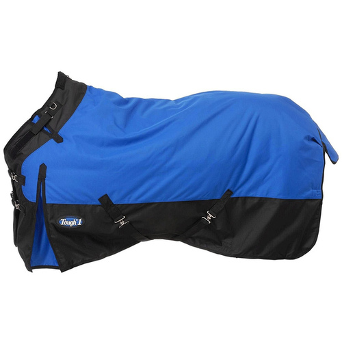 TOUGH HORSE 81" BLANKET WITH SNUGGIT - BLUE