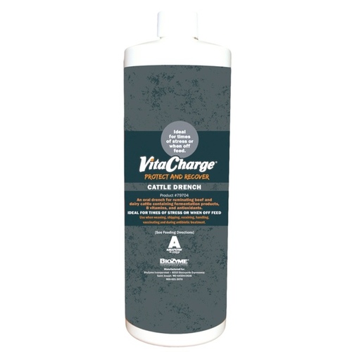 Biozyme Inc 001-79702 Vita Charge Cattle Drench - 32 ounces