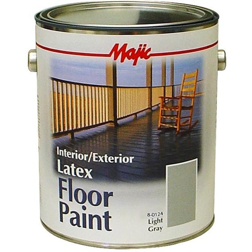 Majic Latex Floor Light Gray Gallon 8-0124-1