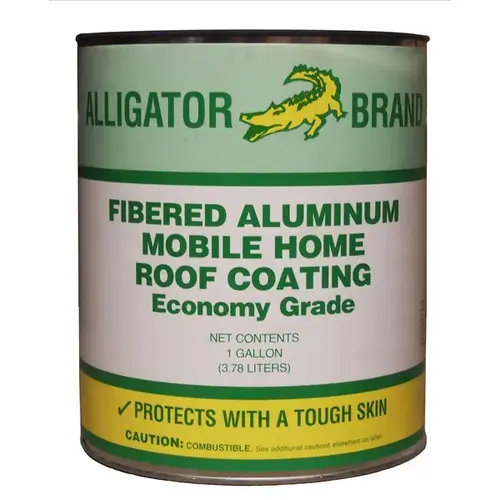 Fibered Aluminum Mobile Home Roof Coating 1-gallon