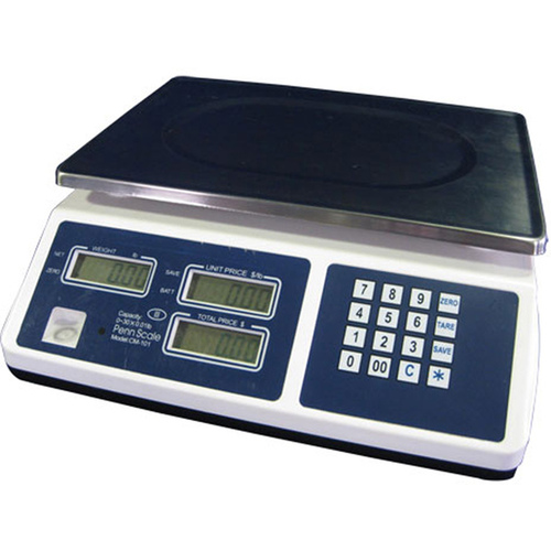 Penn Scale Mfg Co., Inc CM-101 Digital Scale - Certified Legal for Trade Price Computing 30-lbs