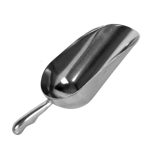 Round Aluminum Scoop #2 58oz.