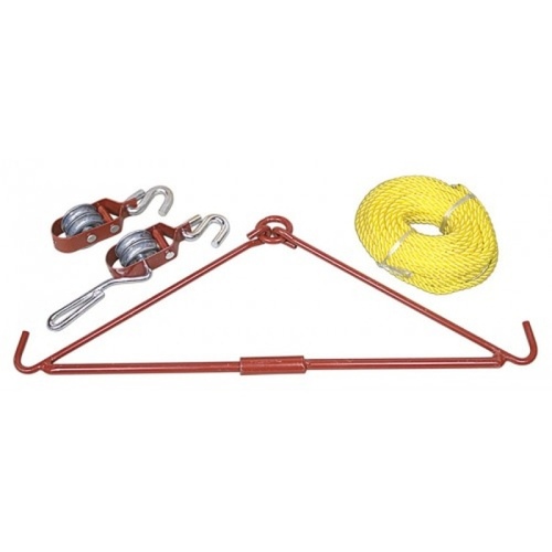 ALLEN COMPANY 32281473 Takedown Gambrel & Hoist Kit 181 Brown