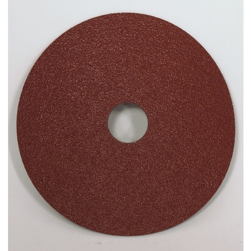 50 Grit Aluminum Oxide Fibre Resin Disc - 5 x 7/8 - pack of 25