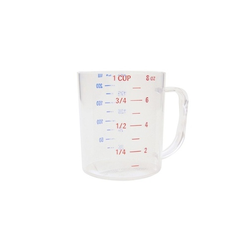 Thunder Group PLMD008CL Cool Grip Measuring Cup 1 Cup (8 ounces/0.25 liters) Plastic