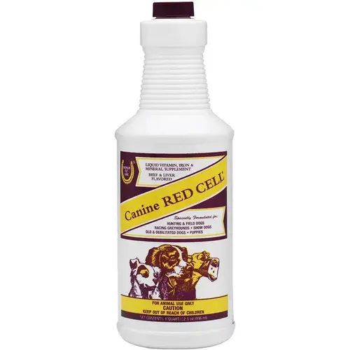 CENTRAL LIFE SCIENCE 79902 Canine RED CELL Liquid Supplement 32-oz