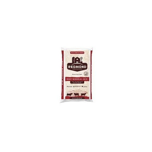 Redmond Beef Mineral Mix Salt 50lb Bag