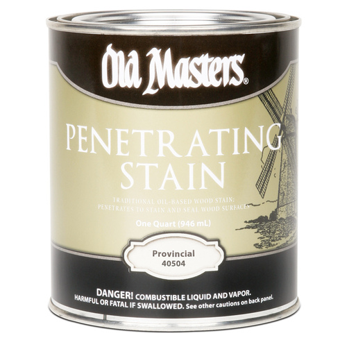 Old Masters 40504 Penetrating Stain Provincial 1 Quart