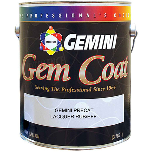 Gemini TWP Industries S5902-1 Precatalyzed Lacquer Clear Rubbed Effect 1G