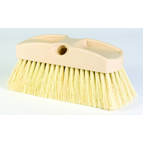 DQB 11714 Window/Vehicle Brush Tampico Bristles 8" x 2.5" with Poly Block Head