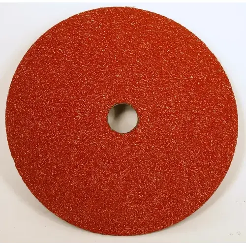 24 Grit Aluminum Oxide Fibre Resin Disc - 5 x 7/8 - pack of 25