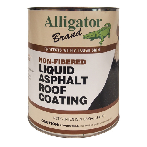 Non-Fibered Liquid Asphalt Roof Coating 1-gallon