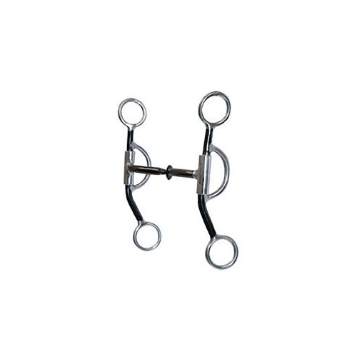 Partrade Trading Corp 254320 Metalab Short Shank Snaffle Bit 5"