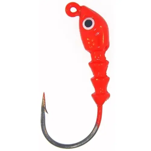 Bass Assassin Lures Inc JA05002 Jighead JA Series Fishing Lure 1/16-oz Red
