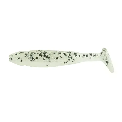 Bass Assassin Lures Inc DDA48336 Crappie Dapper Fishing Lure 2" Salt & Pepper Silver Phantom