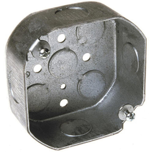 ORBIT INDUSTRIES INC 10246318 Switch Box Steel 4" Octagon 1-1/2" Deep