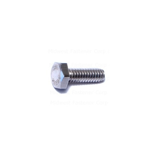 Hex Cap Screw Stainless Steel - 1/4 x 1