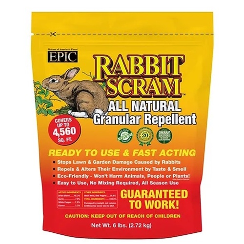 RABBIT GRANULAR REPELLENT 11060 6lb Resealable Bag