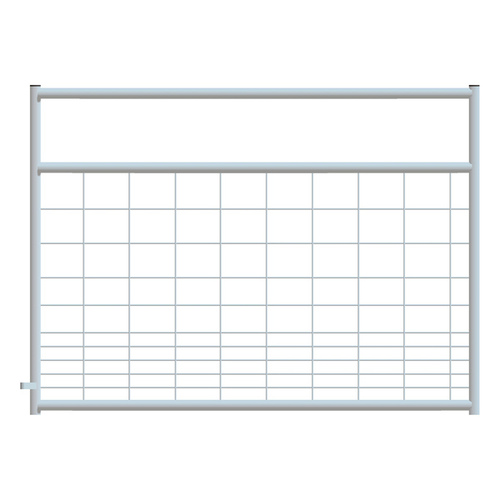 Mesh Gate Hog Square Corner 6ft - Galvanized