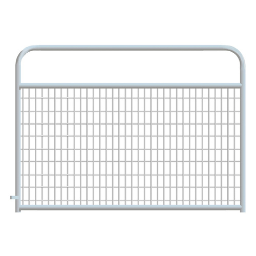 Gate Wired (2x4) Round Corner 6ft - Galvanized