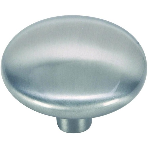 Hardware House 59-9597 Cabinet Knob Round 1-1/4" Satin Nickel