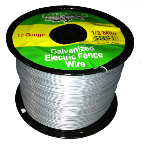 17 Gauge 1/2 Mile Galvanized Electric Fence Wire