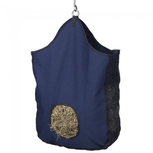 TOUGH ONE CANVAS HAY TOTE - MESH BLUE