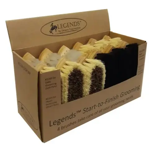 Desert Equestrian Inc 22600199 Lgends Start-to-Finish Grooming Kit: Display
