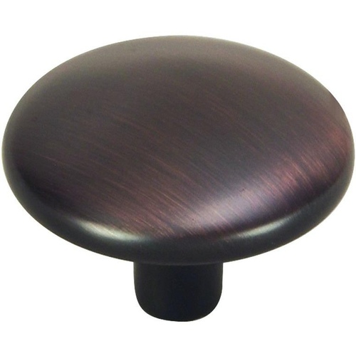 Cabinet Knob Round 1-1/4" Classic Brass