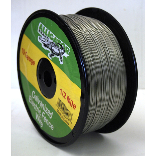 19 Gauge 1/2 Mile Galvanized Electric Fence Wire