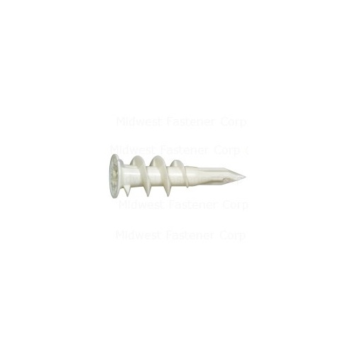 Wall Anchor Self-Drilling #8 Phillips Nylon pack of 100