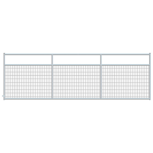 14 ft Mesh 1-3/4" Gate Hot Dipped Galvanized