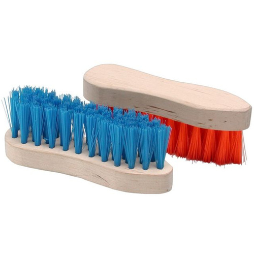 JT International Dist. Inc. 68-17-4-0 Small Dandy Soft Bristle Brush Assorted Colors Red, Blue & Green