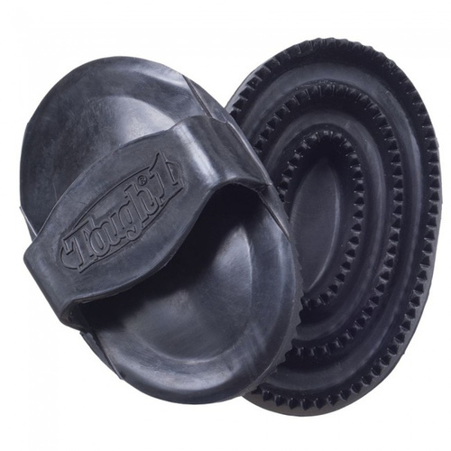 TOUGH ONE BLACK RUBBER CURRY COMB