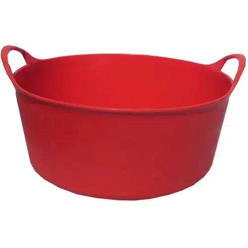 Tuff Short Flex 4.2 Gallon Tub - Red