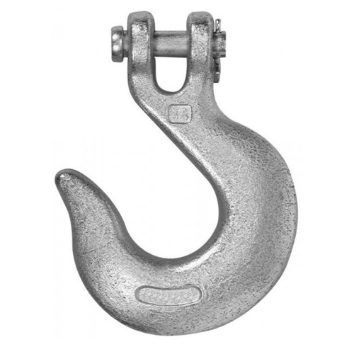 Slip Hook - Clevis 1/4" High Test - Electro-Galvanized