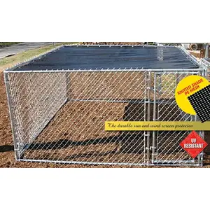 DIZE KC1010 Dize Shade-A-Pet 10 ft x 10 ft Kennel Cover Tarp