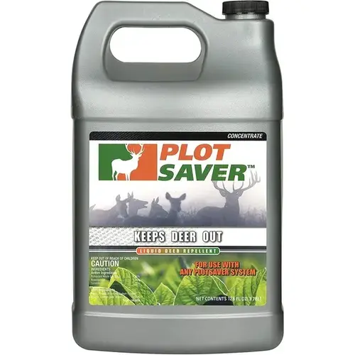 MESSINAS PS-C-128 Plotsaver Deer Repellent Liquid - 1 Gallon Concentrate