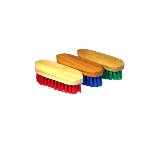 Large Dandy Soft Bristle Brush Assorted Colors Red, Blue & Green