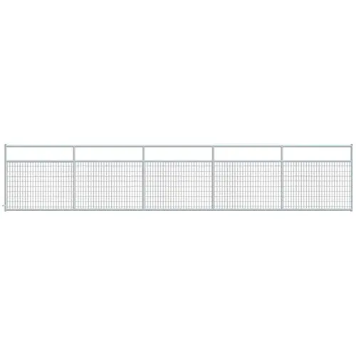 2" x 4" Wire Mesh Galvanized Square Corner 20 ft. Gate