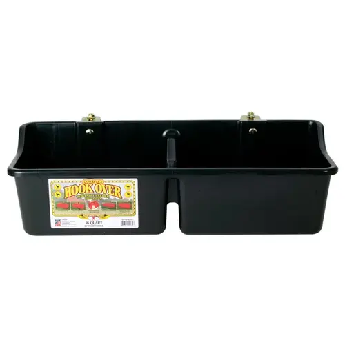 Miller 16 Quart Hook Over Portable Feeder with Divider