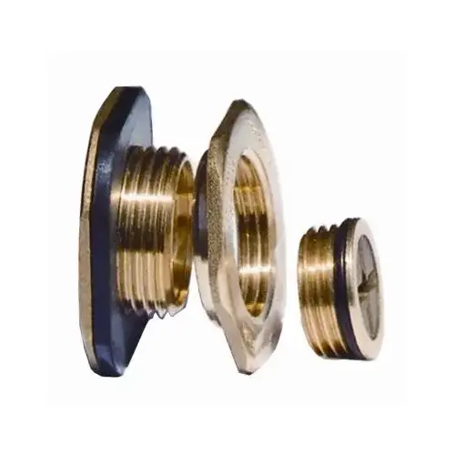 Tuff Stuff ADB34 Tuff Stuff 3/4" Bulkhead Adapter and Plastic Drain Plug Kit
