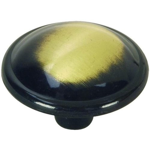 Cabinet Knob Round 1-1/4" Antique Brass