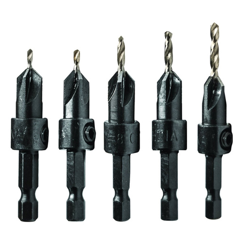 Century Tools Countersink Drill 5 Pc Set